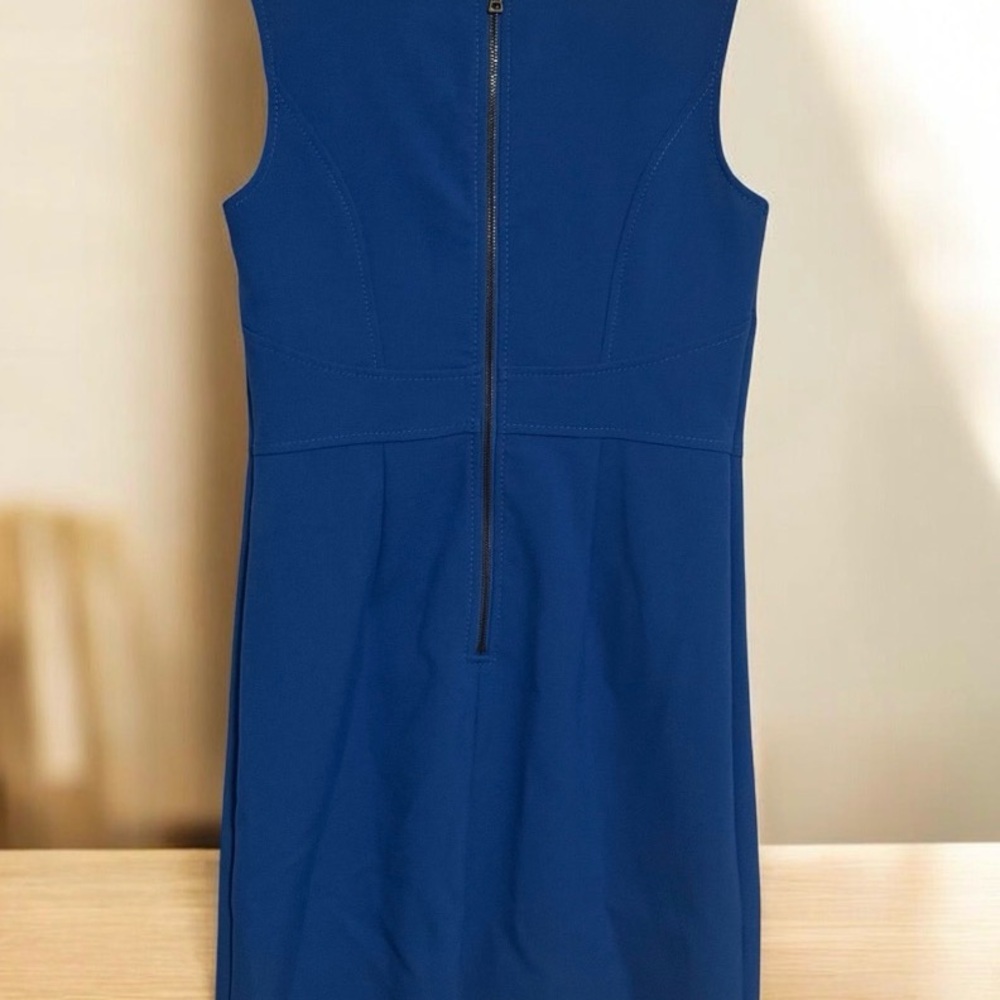 Women’s blue dress by Ann Taylor‎ LOFT-Sz 6 - Picture 3 of 4
